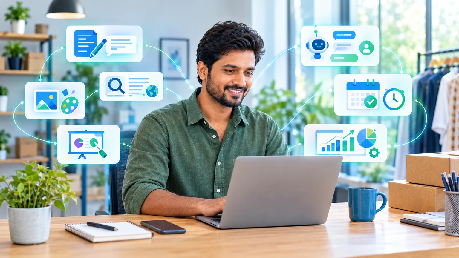Overview of free AI tools for small business tasks