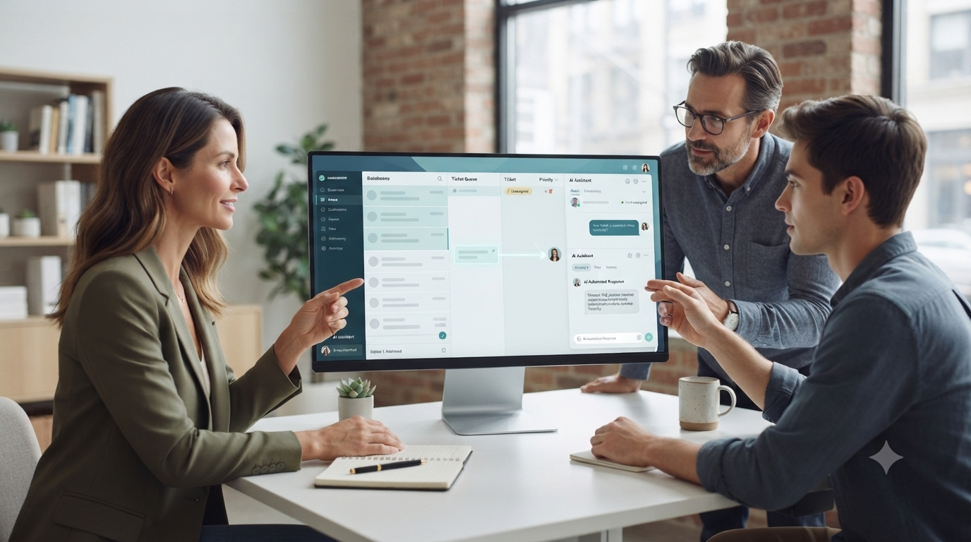 AI shared inbox for small business customer support teams